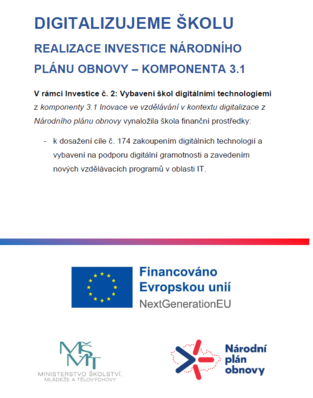 Digitalizujeme školu